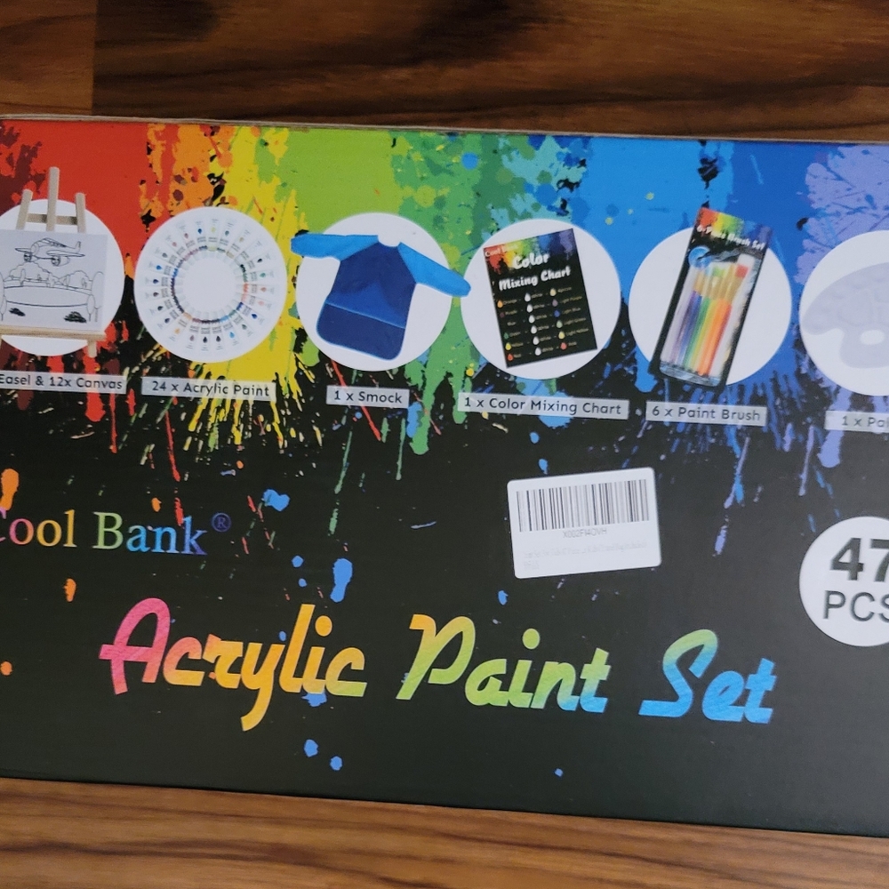 Acrylic paint set